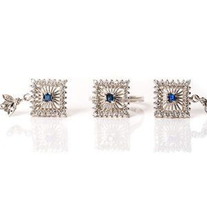 Earrings, Necklace, & Ring Set